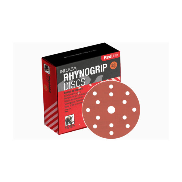 Disco de Lixa Velcro Rhynogrip Red Line ø150mm